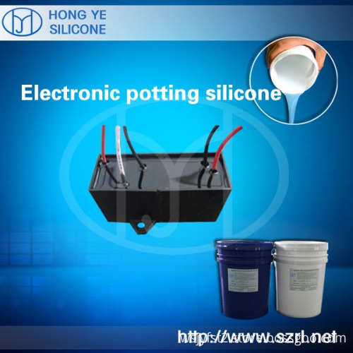 Electronic potting compound silicone rubber